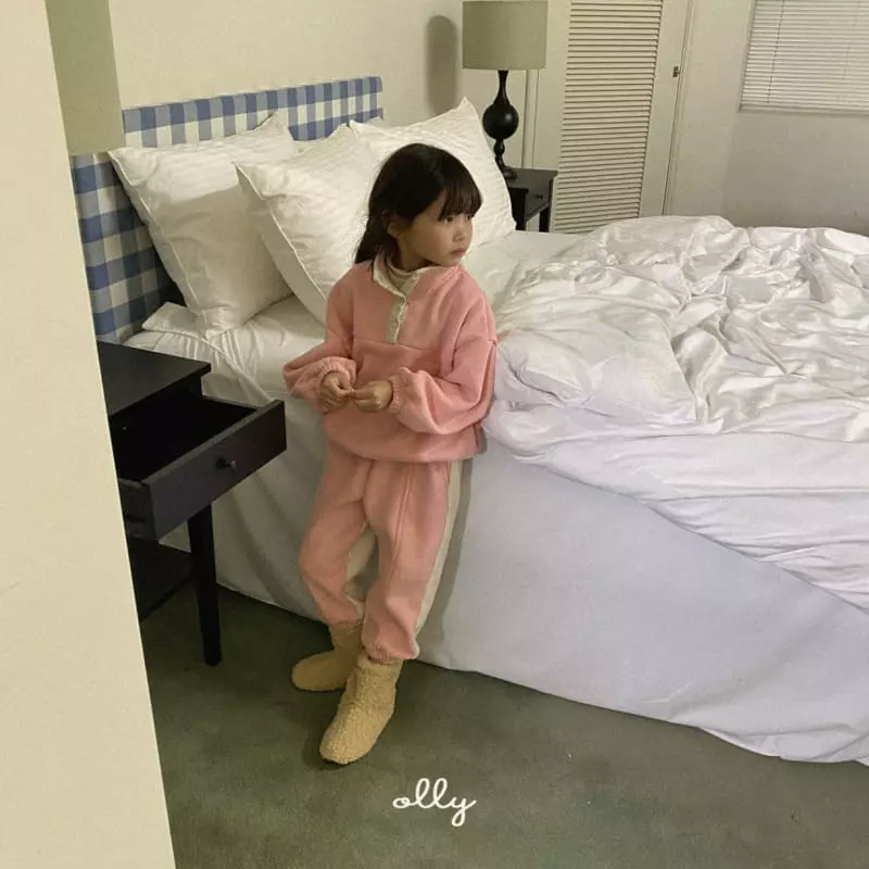 Ollymarket - Korean Children Fashion - #kidzfashiontrend - Half Zip-up Sweatshirt with Mom - 5