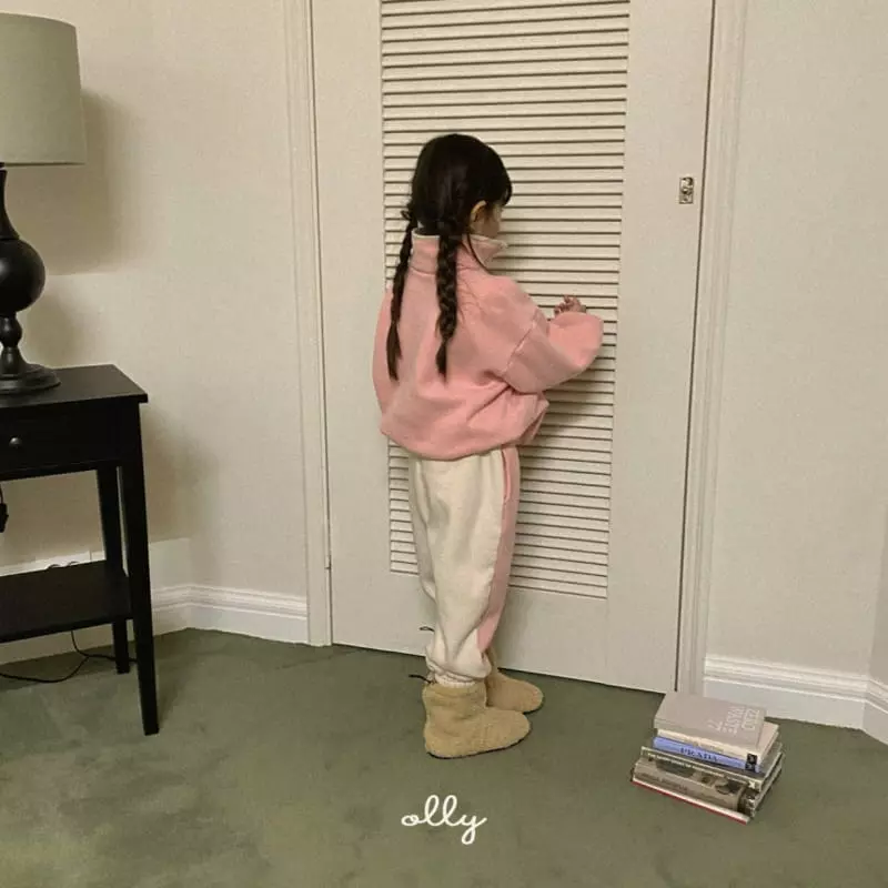 Ollymarket - Korean Children Fashion - #kidzfashiontrend - Two Tone Pants with Mom - 3