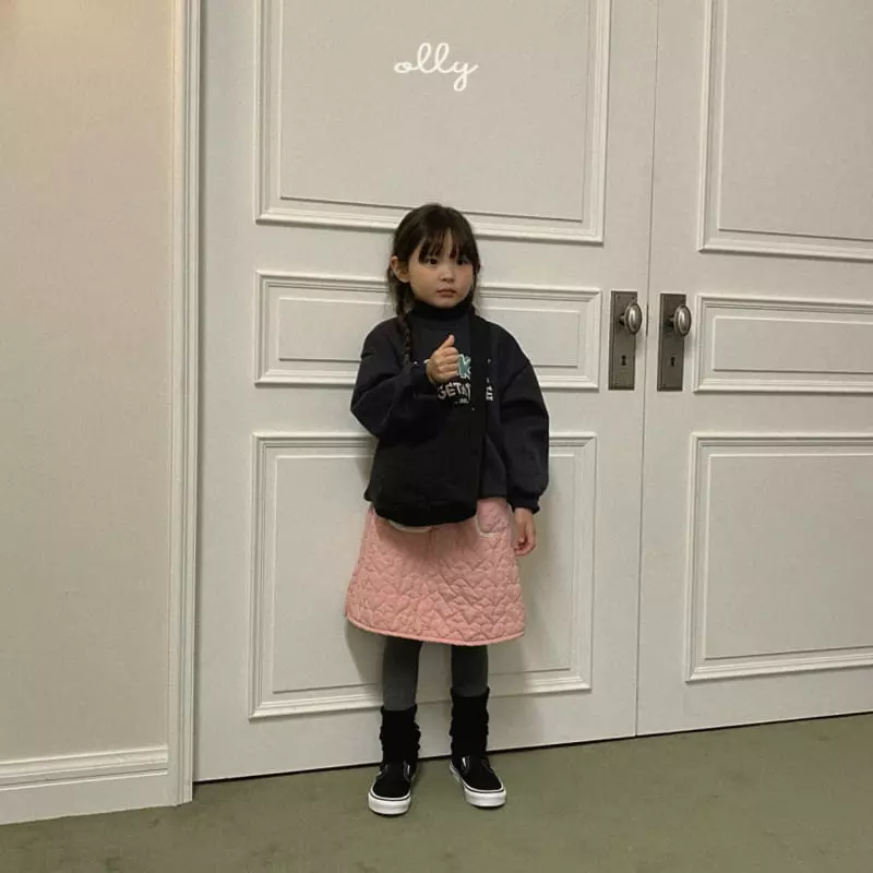 Ollymarket - Korean Children Fashion - #magicofchildhood - Heart Quilting Skirt - 7