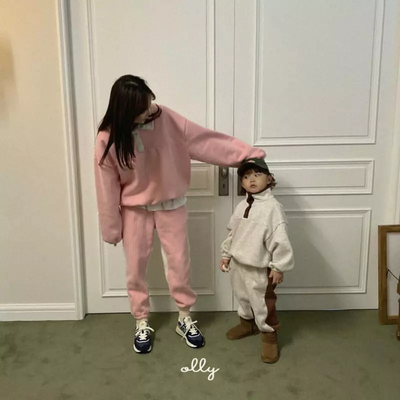 Ollymarket - Korean Children Fashion - #magicofchildhood - Two Tone Pants with Mom - 6