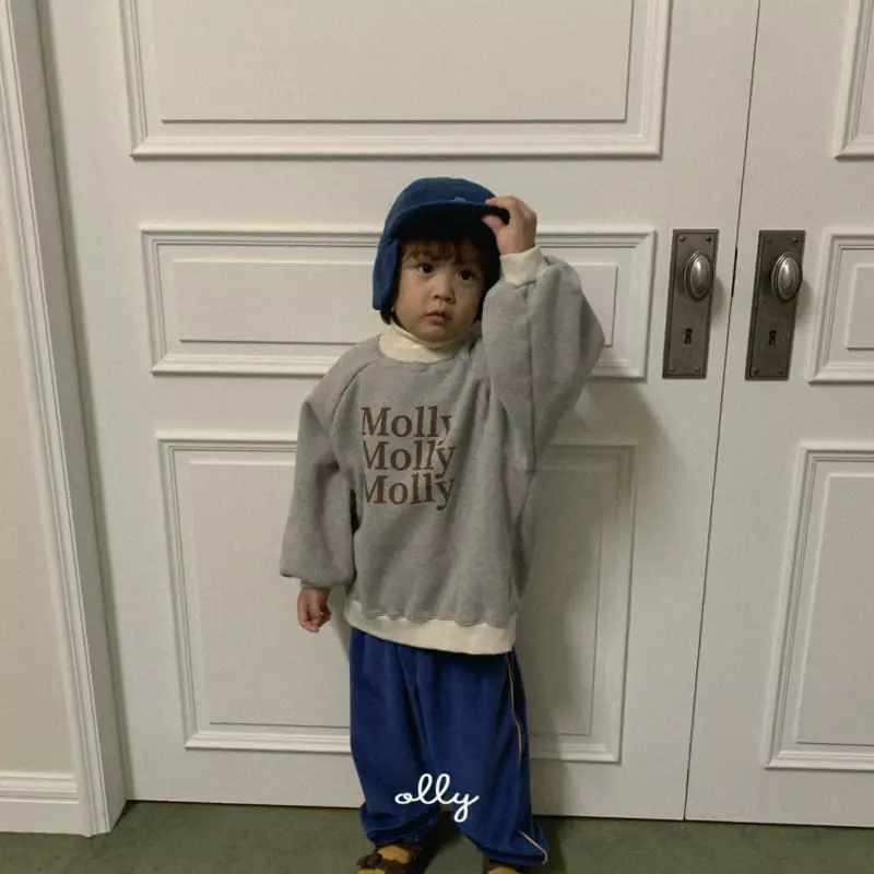 Ollymarket - Korean Children Fashion - #littlefashionista - Molly Fleece Sweatshirt with Mom - 4