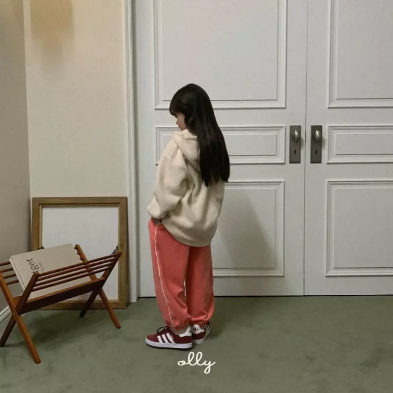 Ollymarket - Korean Children Fashion - #minifashionista - Fleece Half Open Hoody - 12