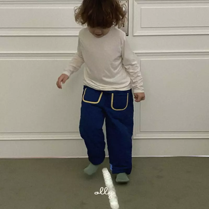 Ollymarket - Korean Children Fashion - #stylishchildhood - Warm Quilting Pants - 5