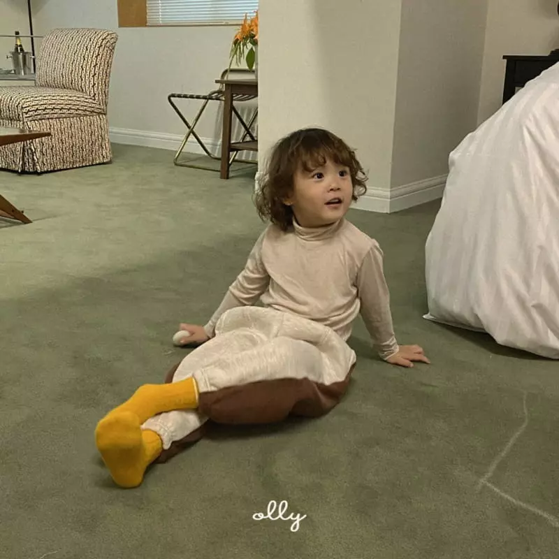 Ollymarket - Korean Children Fashion - #stylishchildhood - Simple Turtleneck - 2