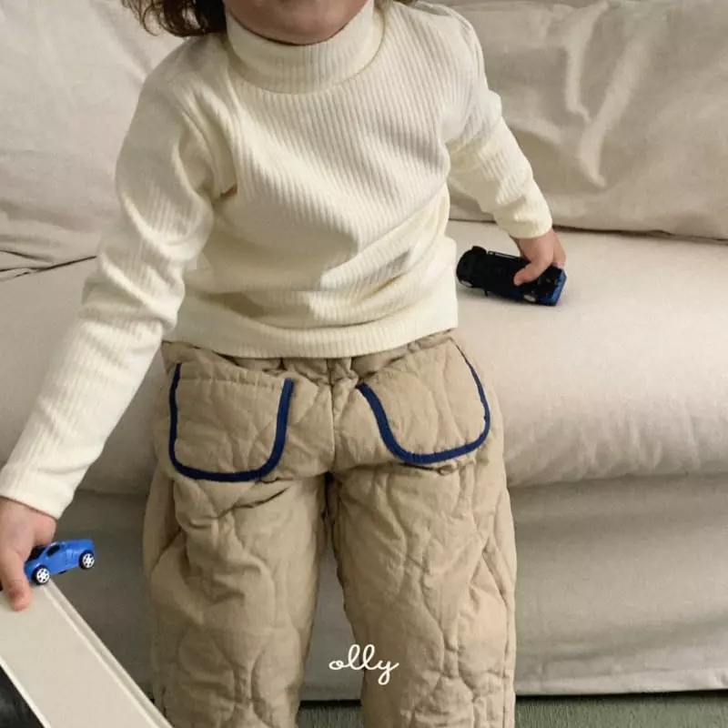 Ollymarket - Korean Children Fashion - #todddlerfashion - Rib Turtleneck 