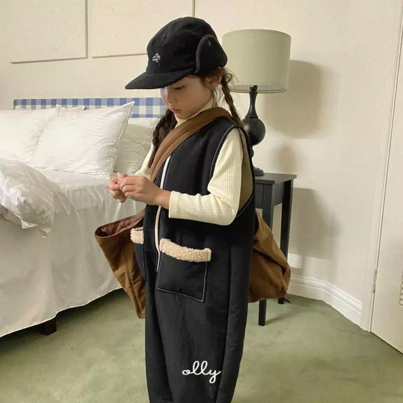 Ollymarket - Korean Children Fashion - #toddlerclothing - Boa Jumpsuit - 5