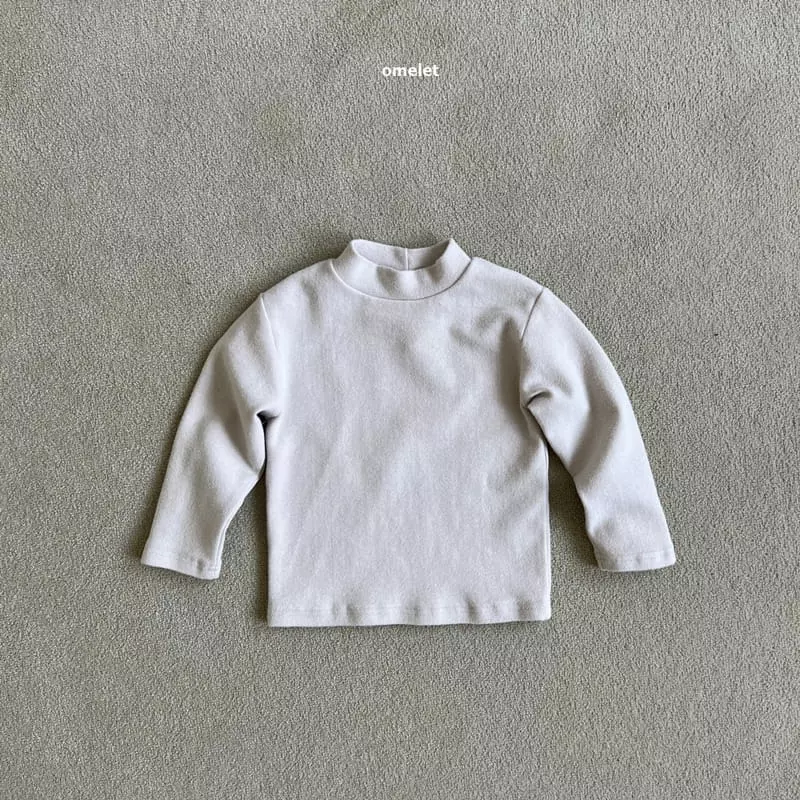 Omelet - Korean Children Fashion - #Kfashion4kids - Simple Turtleneck Tee - 2
