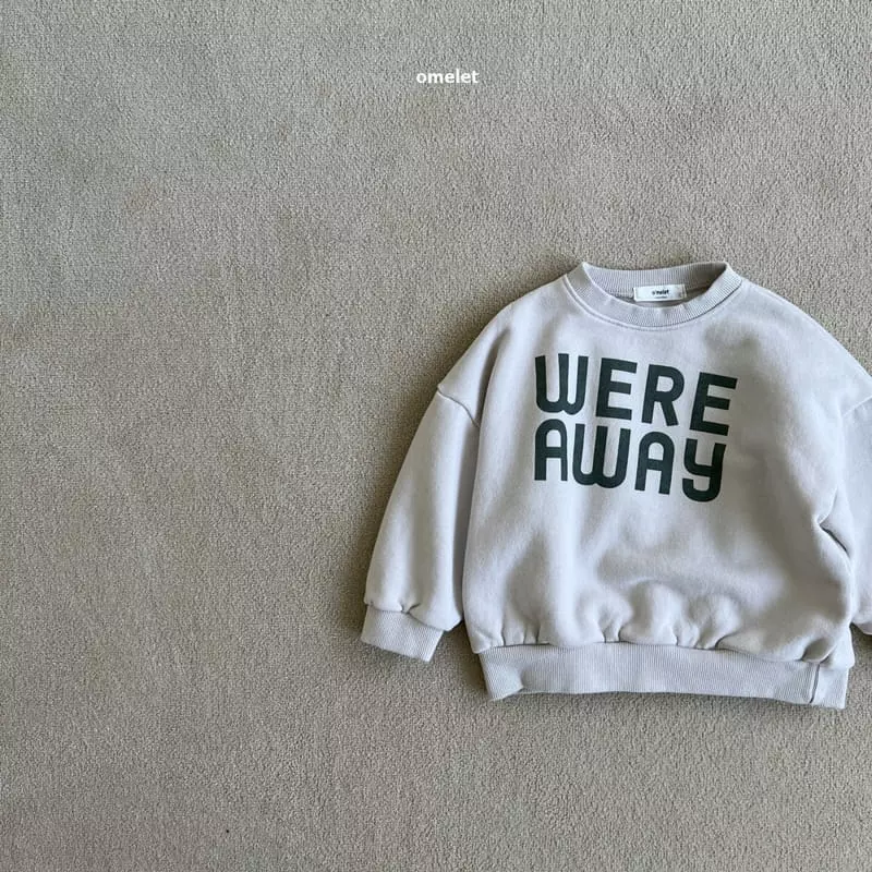 Omelet - Korean Children Fashion - #childofig - Away Fleece Sweatshirt - 7