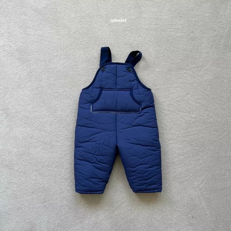 Omelet - Korean Children Fashion - #discoveringself - Snowmen Dungarees - 2