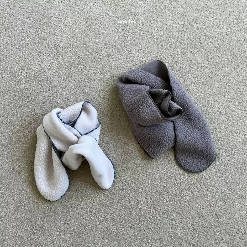 Omelet - Korean Children Fashion - #kidsshorts - Stitch Muffler - 3