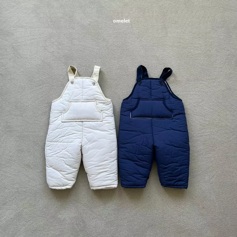 Omelet - Korean Children Fashion - #kidzfashiontrend - Snowmen Dungarees - 6