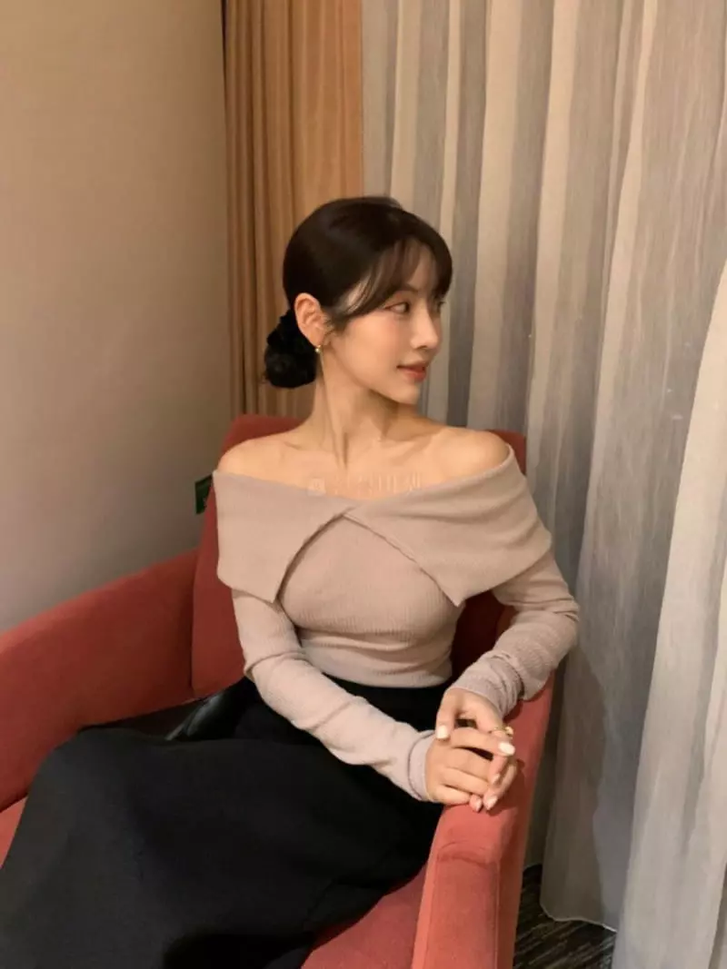 Oneway - Korean Women Fashion - #womensfashion - Fly Rib Tee - 4