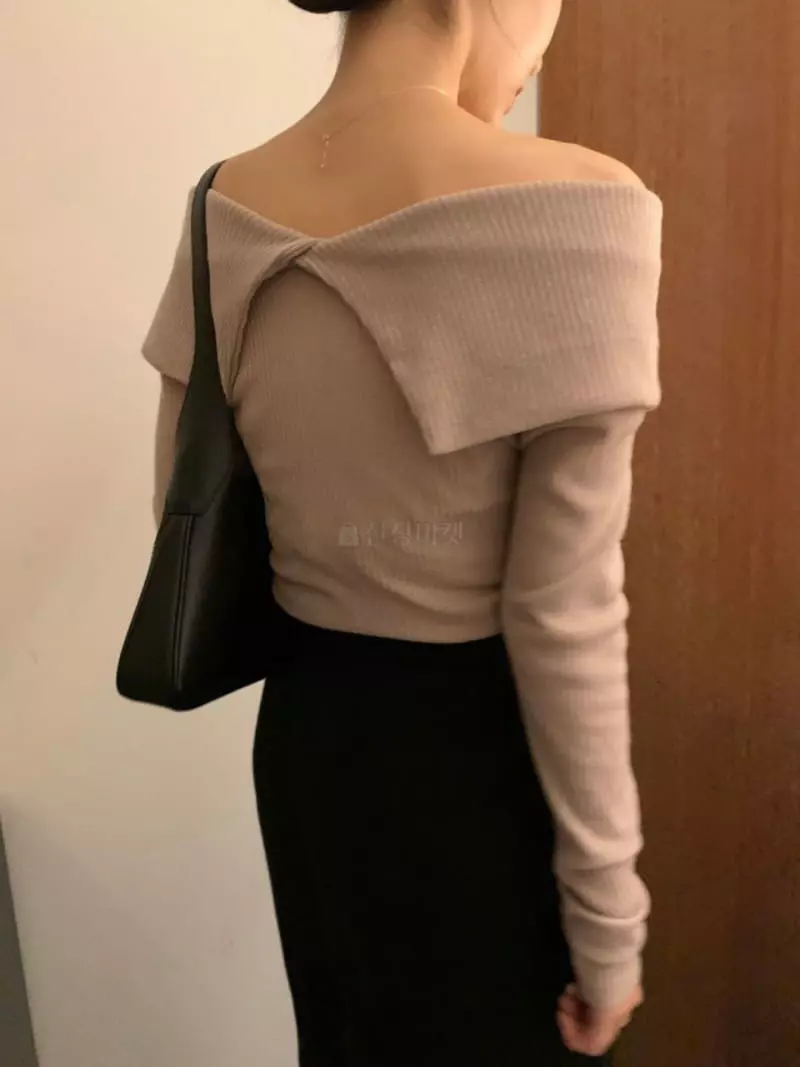 Oneway - Korean Women Fashion - #momslook - Fly Rib Tee - 8