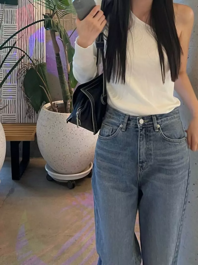 Oneway - Korean Women Fashion - #momslook - Cosha Off Shoulder Knit Tee