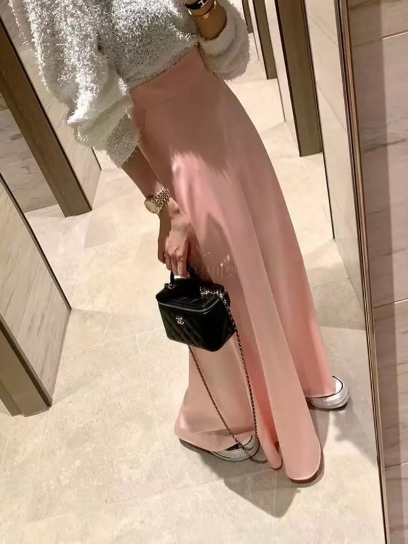 Oneway - Korean Women Fashion - #womensfashion - Shatin Skirt - 4