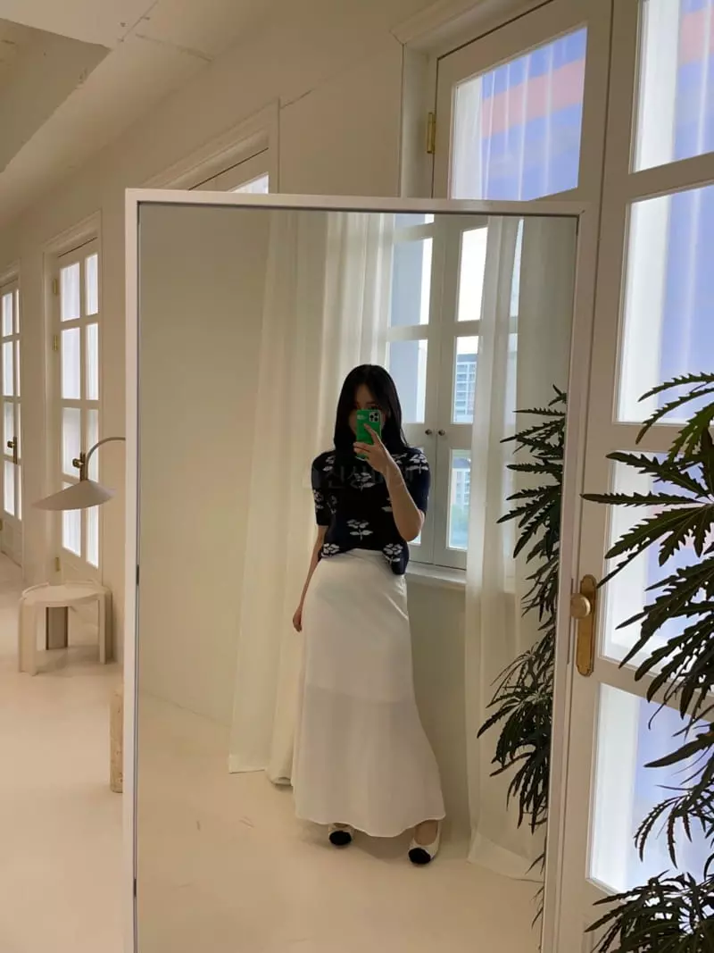 Oneway - Korean Women Fashion - #momslook - Shatin Skirt - 6