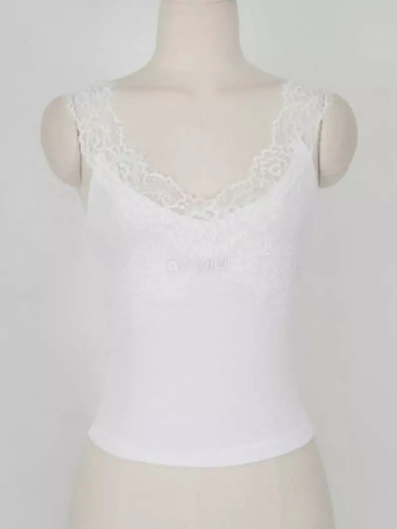 Oneway - Korean Women Fashion - #momslook - Lala Lace Sleeveless - 5