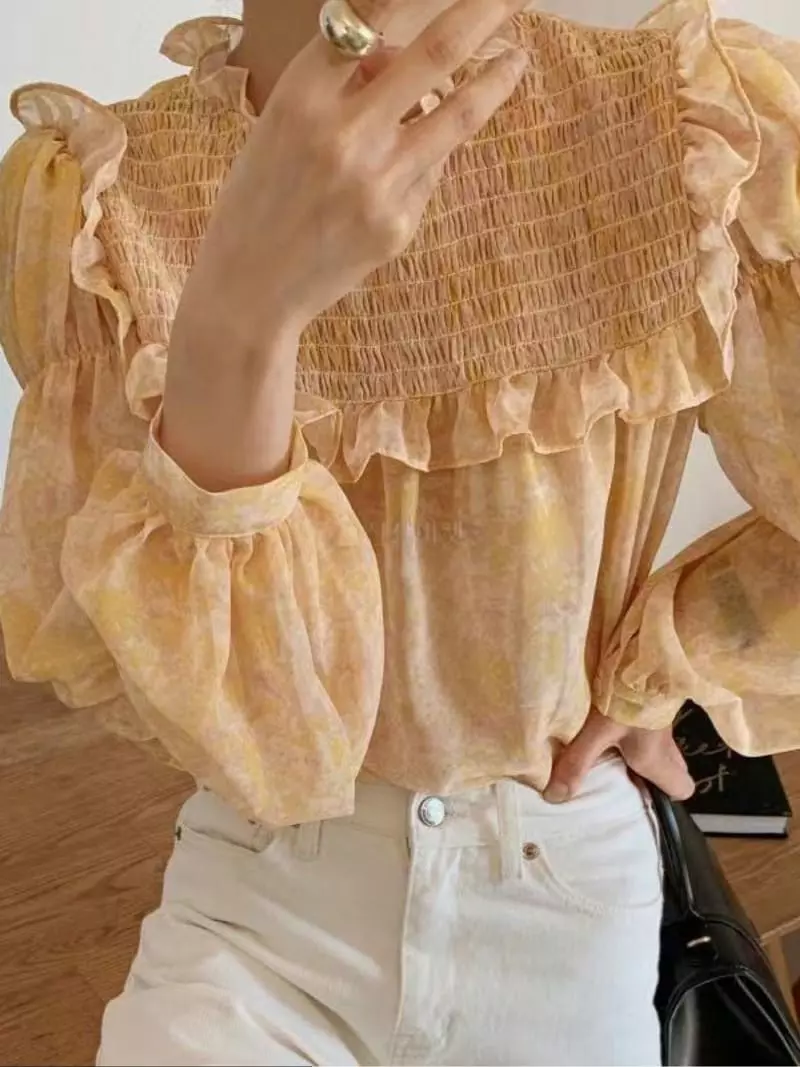 Oneway - Korean Women Fashion - #momslook - Daisy Blouse - 6