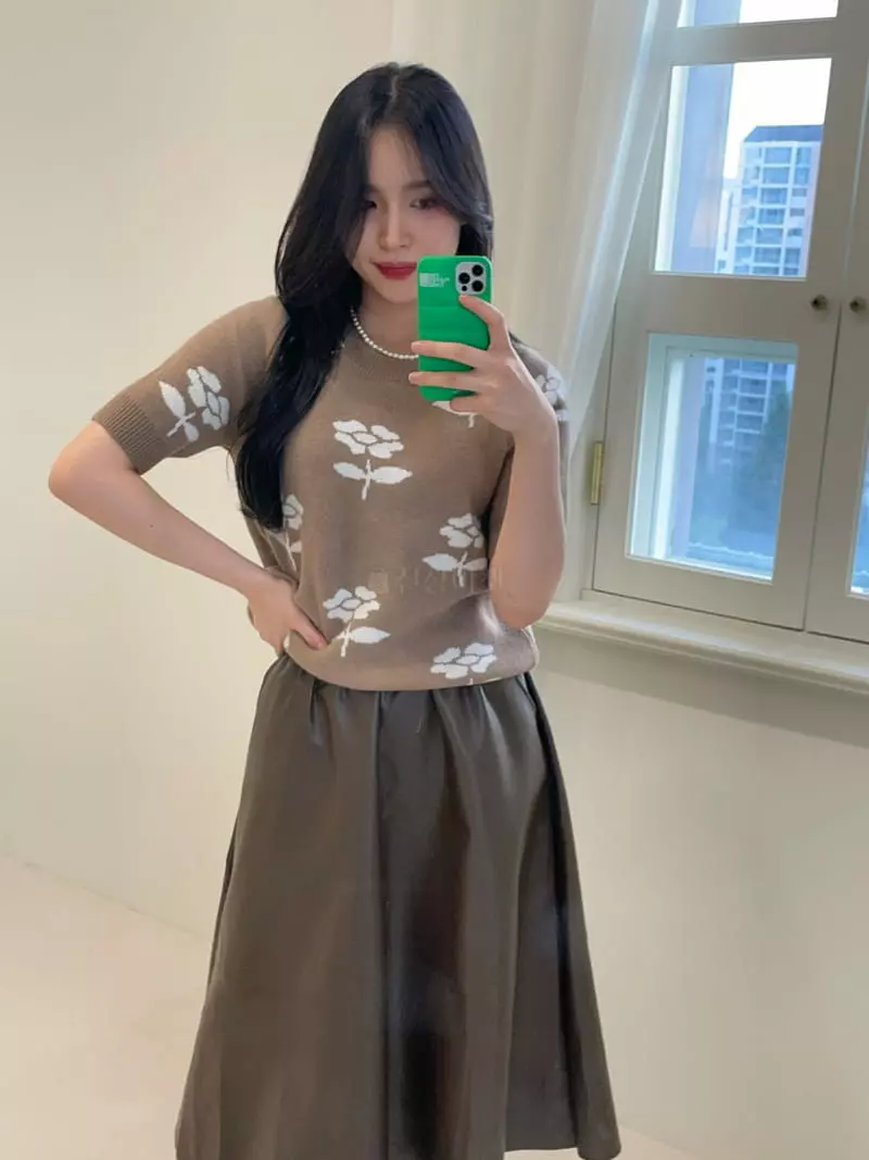 Oneway - Korean Women Fashion - #womensfashion - Leather Skirt - 4