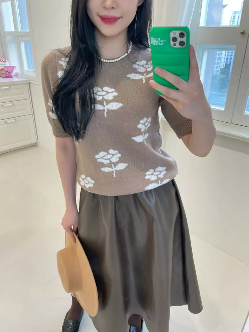 Oneway - Korean Women Fashion - #momslook - Leather Skirt - 6