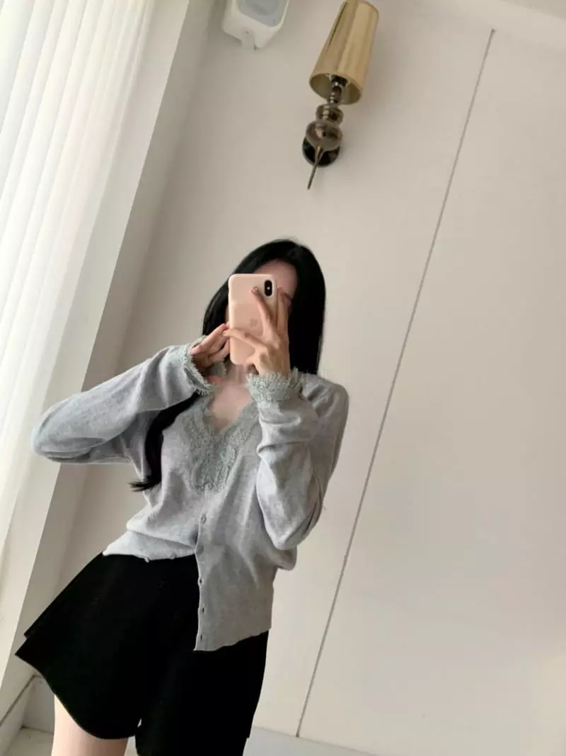 Oneway - Korean Women Fashion - #restrostyle - Lace Cardigan - 2