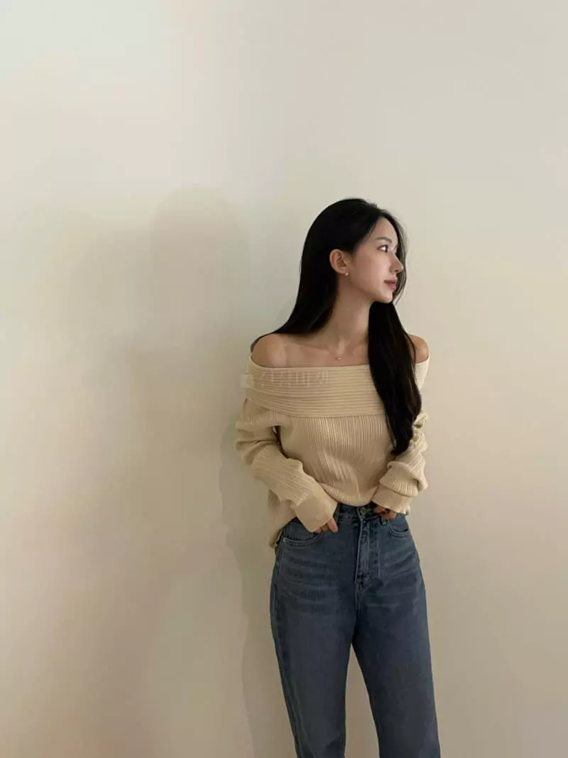 Oneway - Korean Women Fashion - #vintageinspired - Yuroi Knit Tee - 10