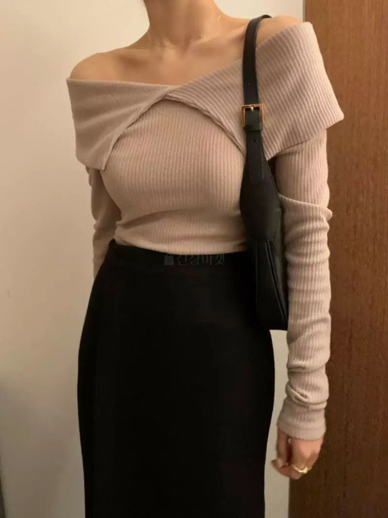 Oneway - Korean Women Fashion - #womensfashion - Fly Rib Tee - 9