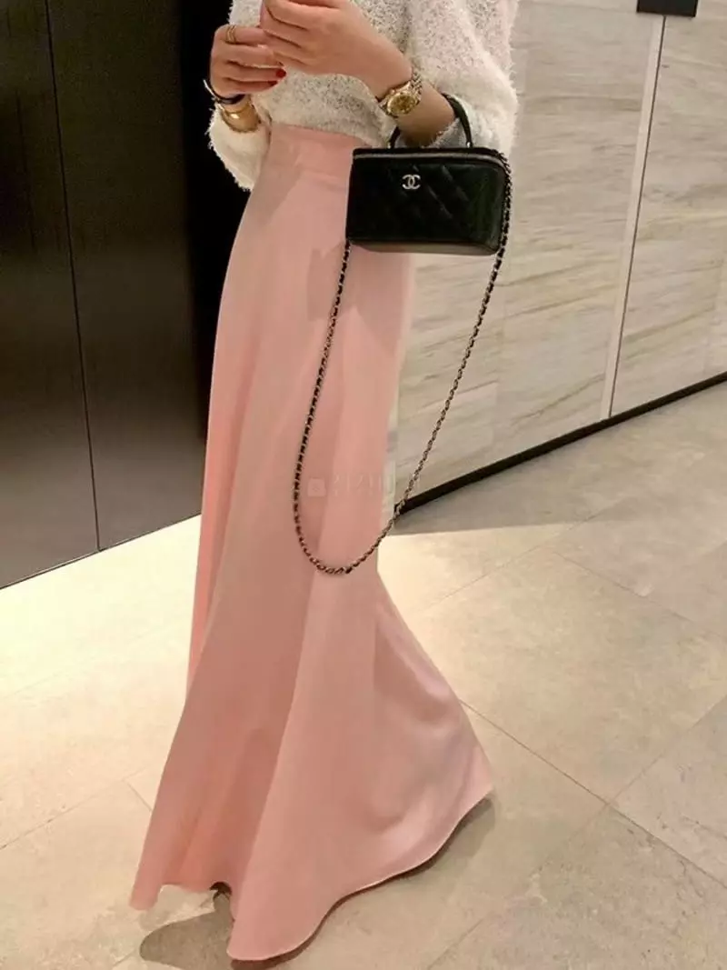 Oneway - Korean Women Fashion - #womensfashion - Shatin Skirt - 3