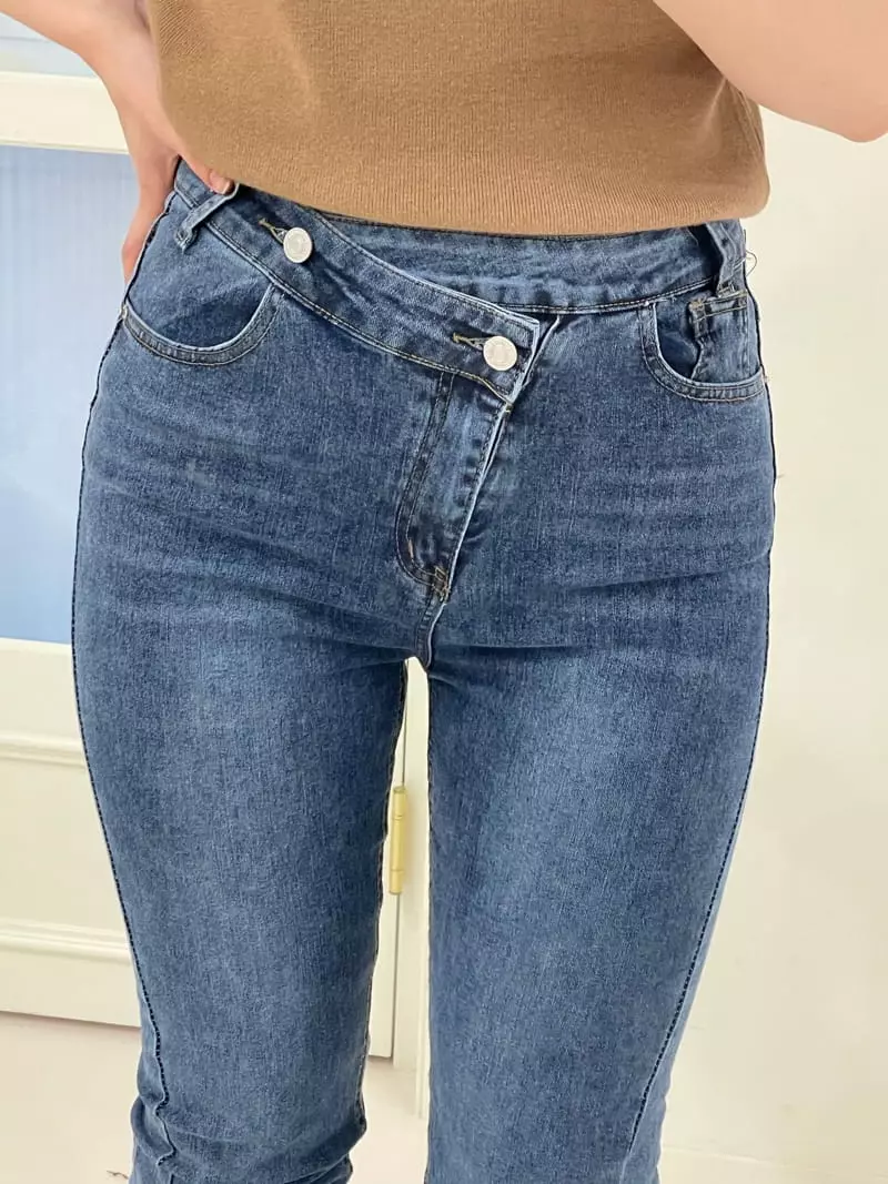 Oneway - Korean Women Fashion - #womensfashion - Sasun Slit Jeans