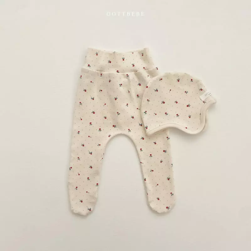Oott Bebe - Korean Baby Fashion - #babyboutique - Yam Foot Leggings - 5