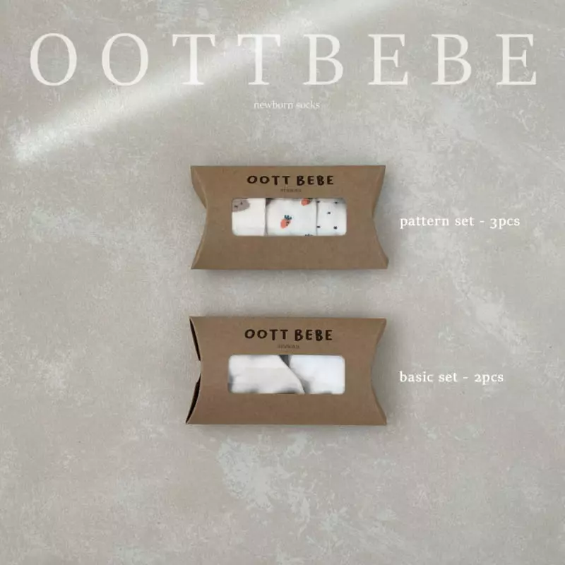 Oott Bebe - Korean Baby Fashion - #babyboutique - New Born Socks