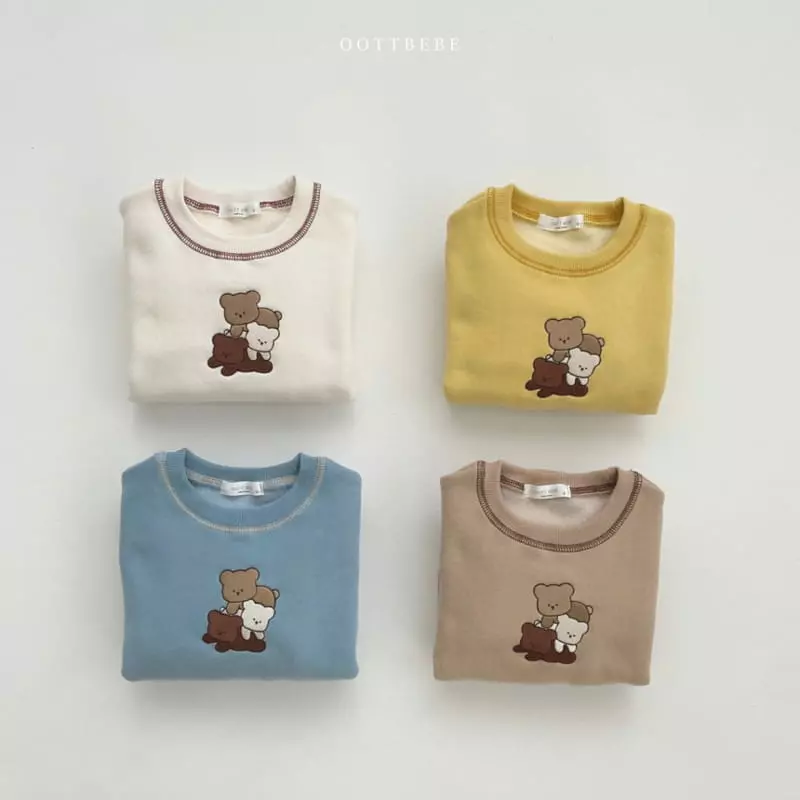 Oott Bebe - Korean Baby Fashion - #babyboutiqueclothing - Pastry Bear Bodysuit - 2