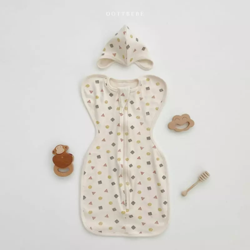 Oott Bebe - Korean Baby Fashion - #babyboutiqueclothing - Yam Butterfly Sleep Bodysuit - 3