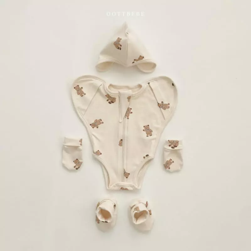 Oott Bebe - Korean Baby Fashion - #babyclothing - Yam Bodysuit - 6