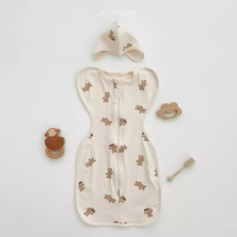 Oott Bebe - Korean Baby Fashion - #babyboutiqueclothing - Yam Butterfly Sleep Bodysuit - 4
