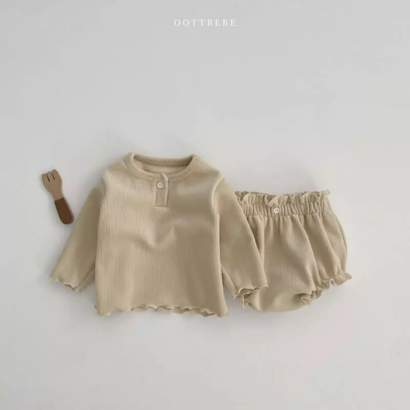 Oott Bebe - Korean Baby Fashion - #babygirlfashion - Marlang Bloomer Set - 3