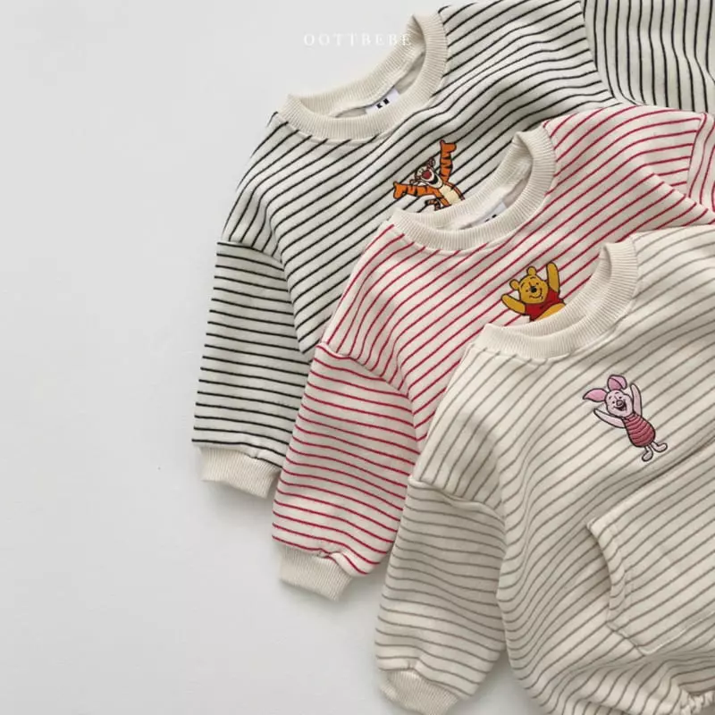 Oott Bebe - Korean Baby Fashion - #babygirlfashion - Pooh and Friends Bodysuit - 10