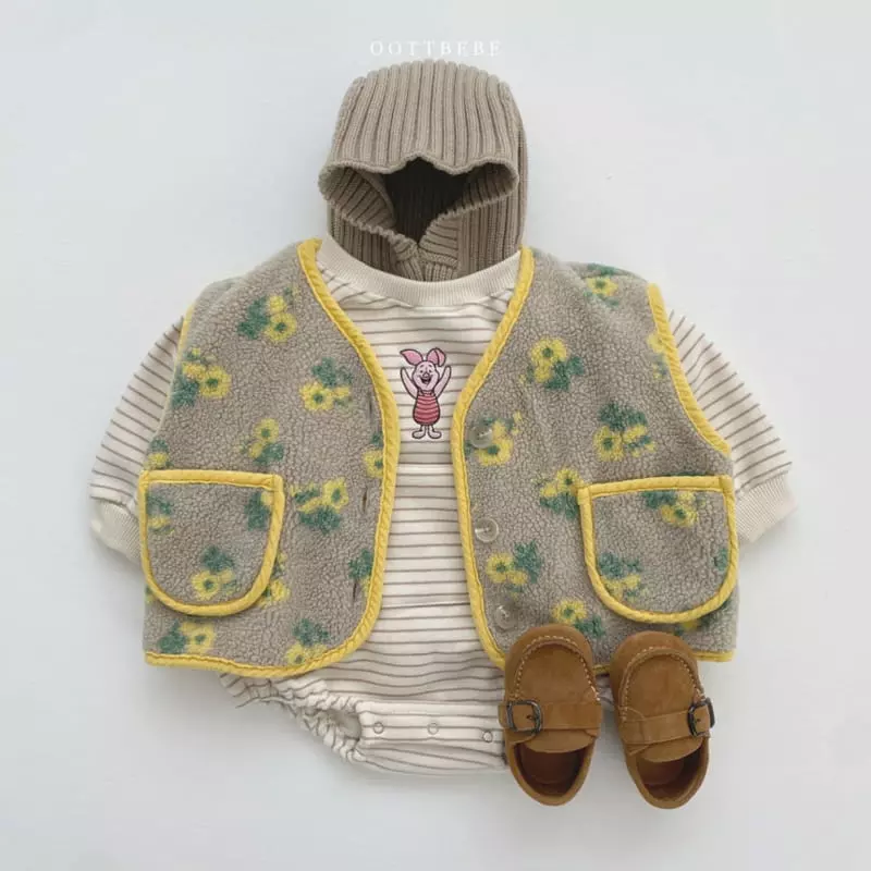 Oott Bebe - Korean Baby Fashion - #babylifestyle - Pooh and Friends Bodysuit - 11