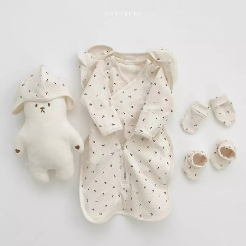 Oott Bebe - Korean Baby Fashion - #babylifestyle - Yam Butterfly Sleep Bodysuit - 8