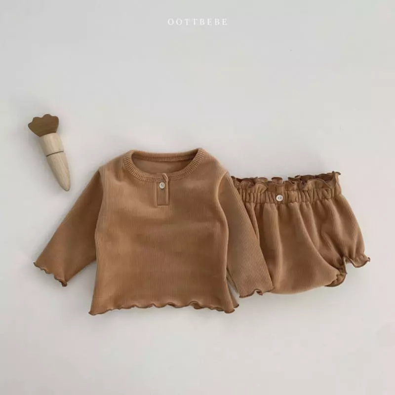 Oott Bebe - Korean Baby Fashion - #babyoninstagram - Marlang Bloomer Set - 5