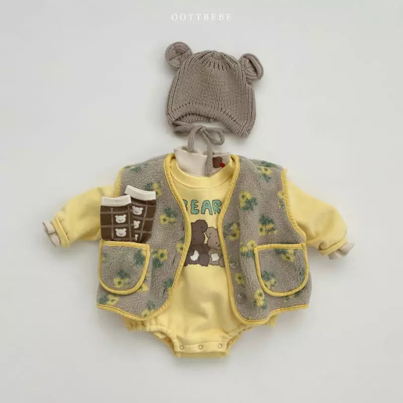 Oott Bebe - Korean Baby Fashion - #babyoninstagram - Vivid Bodysuit - 3