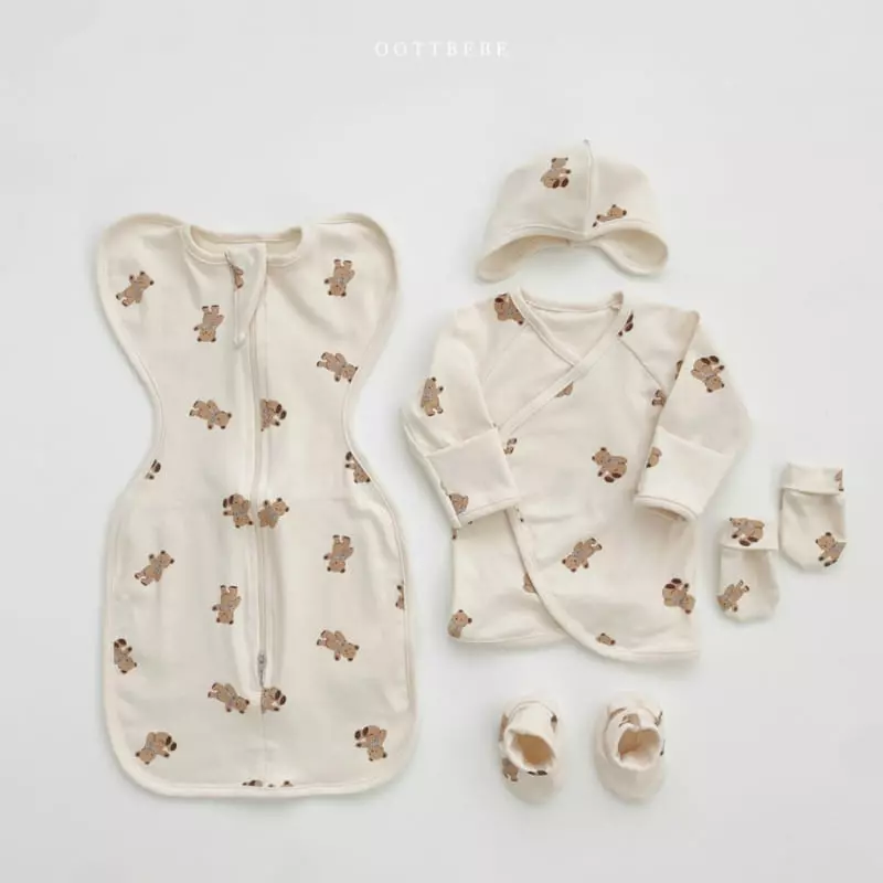 Oott Bebe - Korean Baby Fashion - #babyootd - Yam Butterfly Sleep Bodysuit - 10