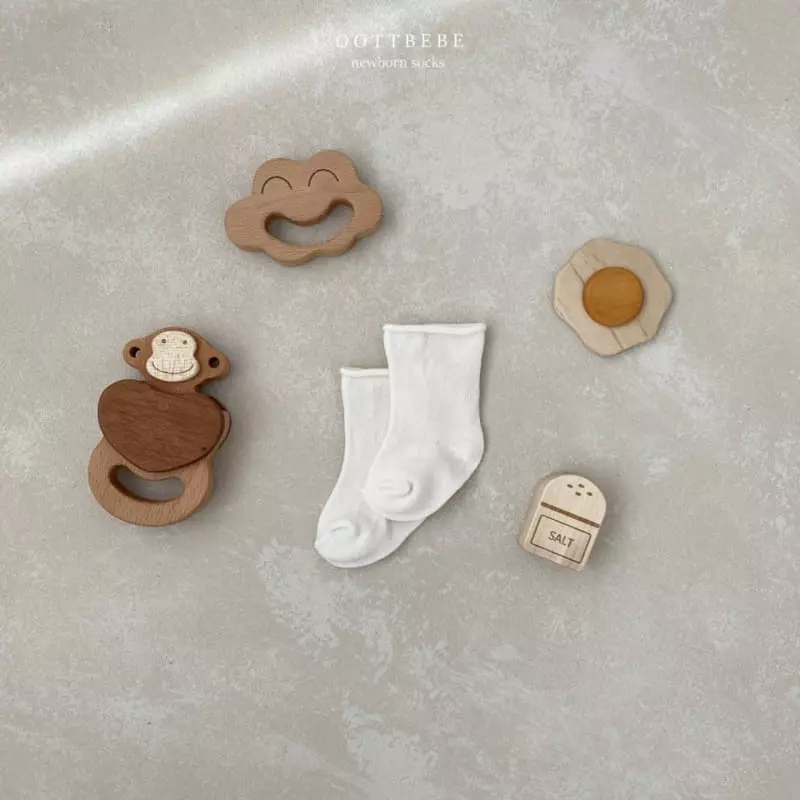 Oott Bebe - Korean Baby Fashion - #babyoutfit - New Born Socks - 10