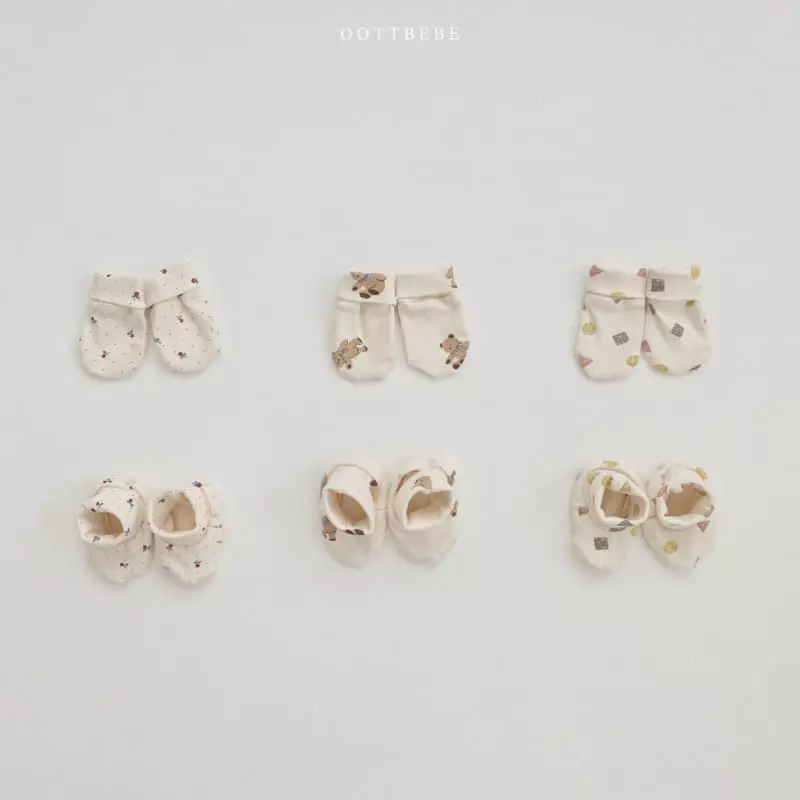Oott Bebe - Korean Baby Fashion - #babyoutfit - Yam Hand Foot  - 9