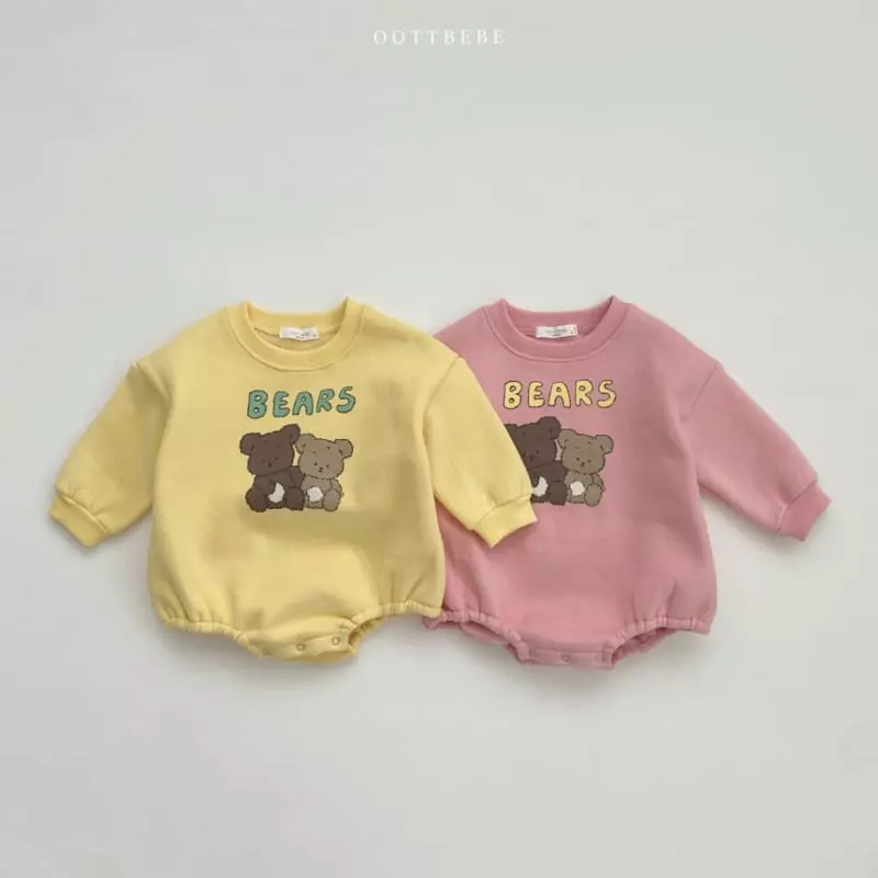 Oott Bebe - Korean Baby Fashion - #babyoutfit - Vivid Bodysuit - 5
