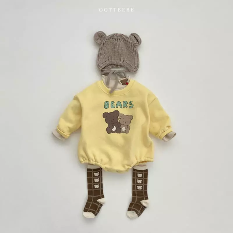 Oott Bebe - Korean Baby Fashion - #babyoutfit - Vivid Bodysuit - 6