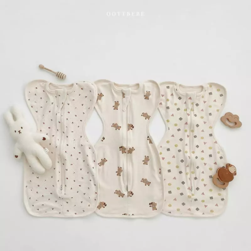 Oott Bebe - Korean Baby Fashion - #smilingbaby - Yam Butterfly Sleep Bodysuit