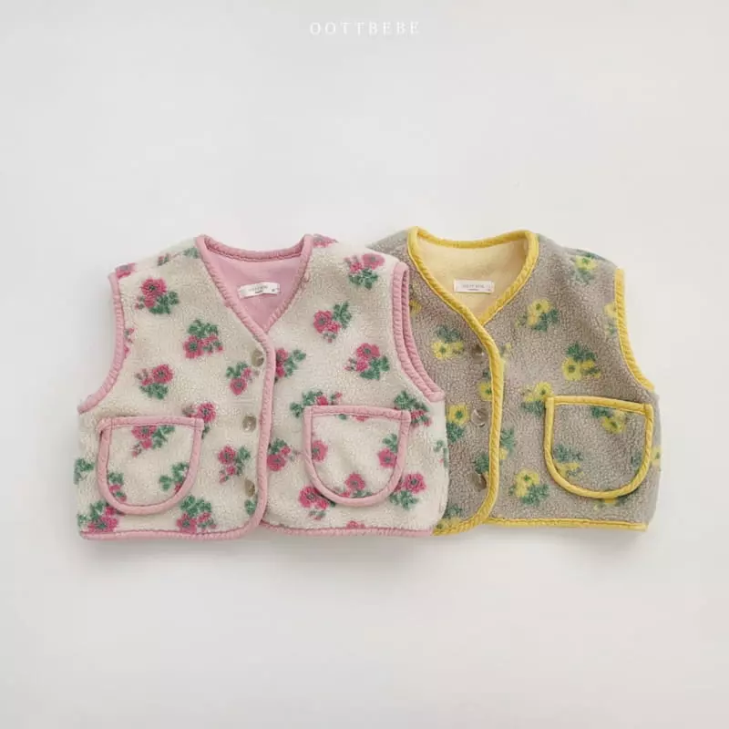 Oott Bebe - Korean Children Fashion - #Kfashion4kids - Butter Vest
