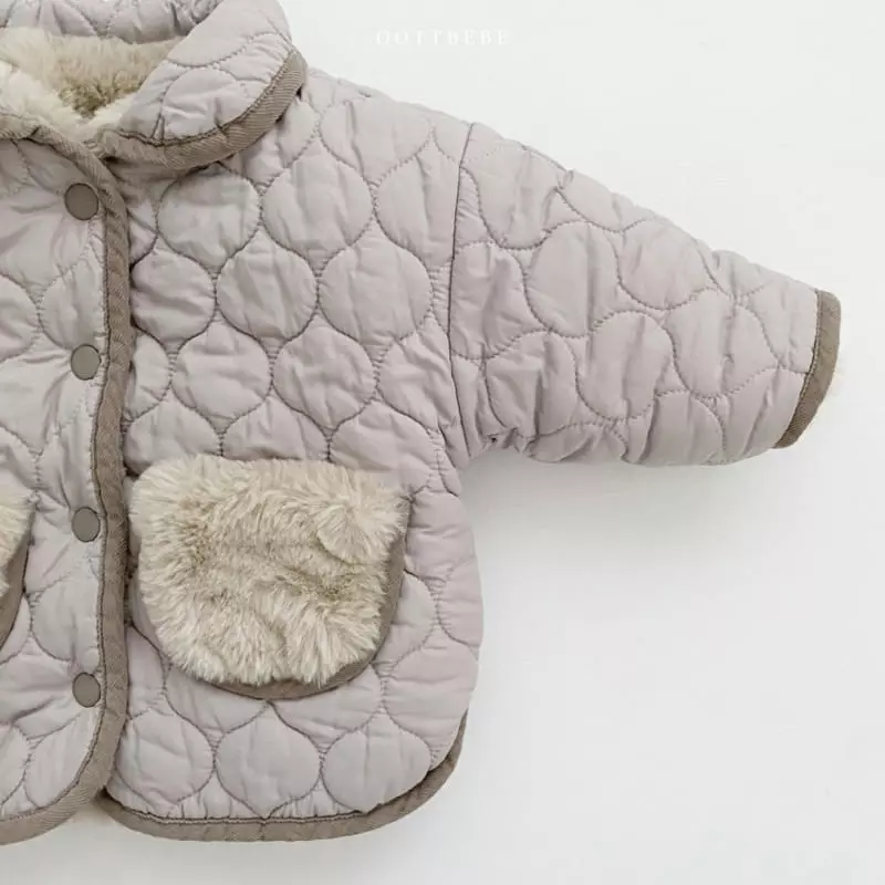 Oott Bebe - Korean Children Fashion - #Kfashion4kids - Dia Reversible Padding Jacket - 11