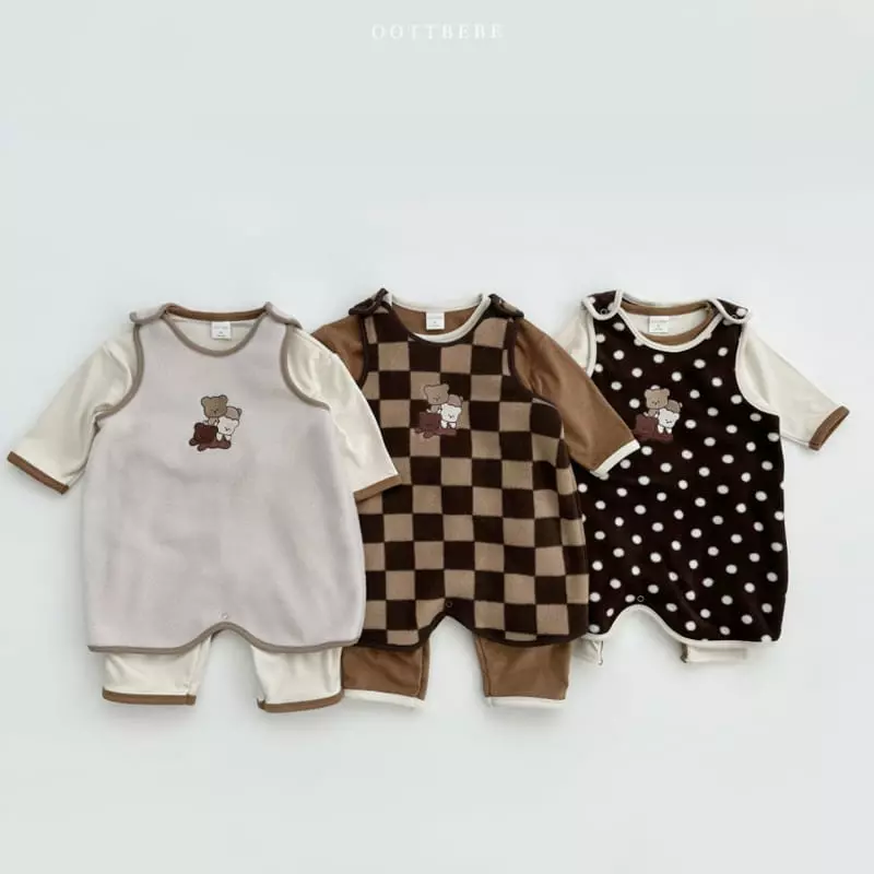 Oott Bebe - Korean Children Fashion - #childofig - Pastry Sleep Vest